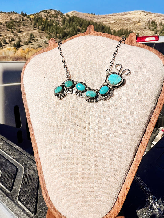 Sonoran Caterpillar Necklace