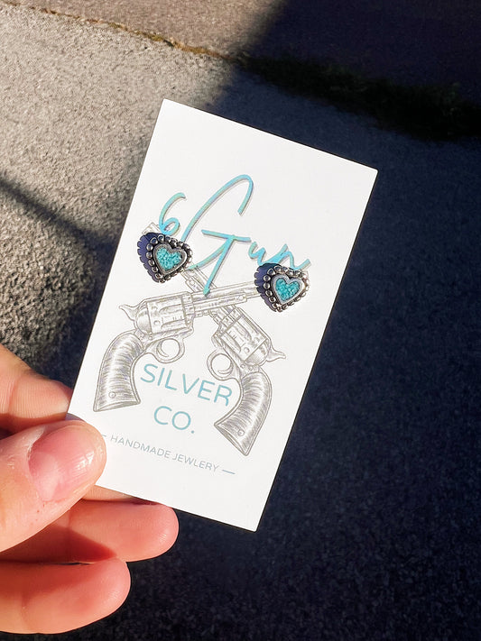 Dainty Heart Earrings