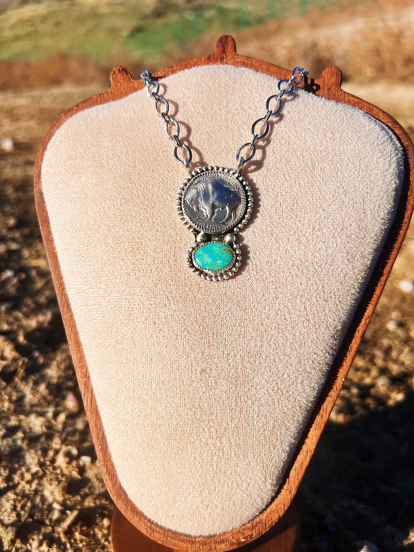 Buffalo Coin Necklace