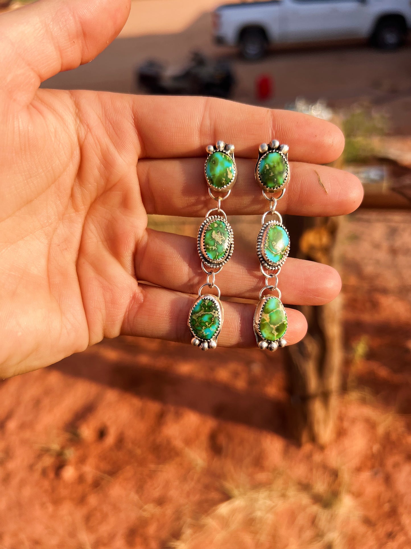 Kay dangle earrings